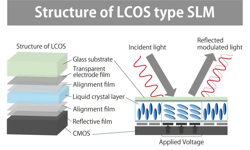 LCOS-SLM Structure